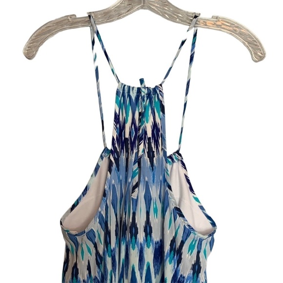 ATHLETA Blue Long Dress w/ Waist Tie Size XS — GORGEOUS!!! - Picture 5 of 9